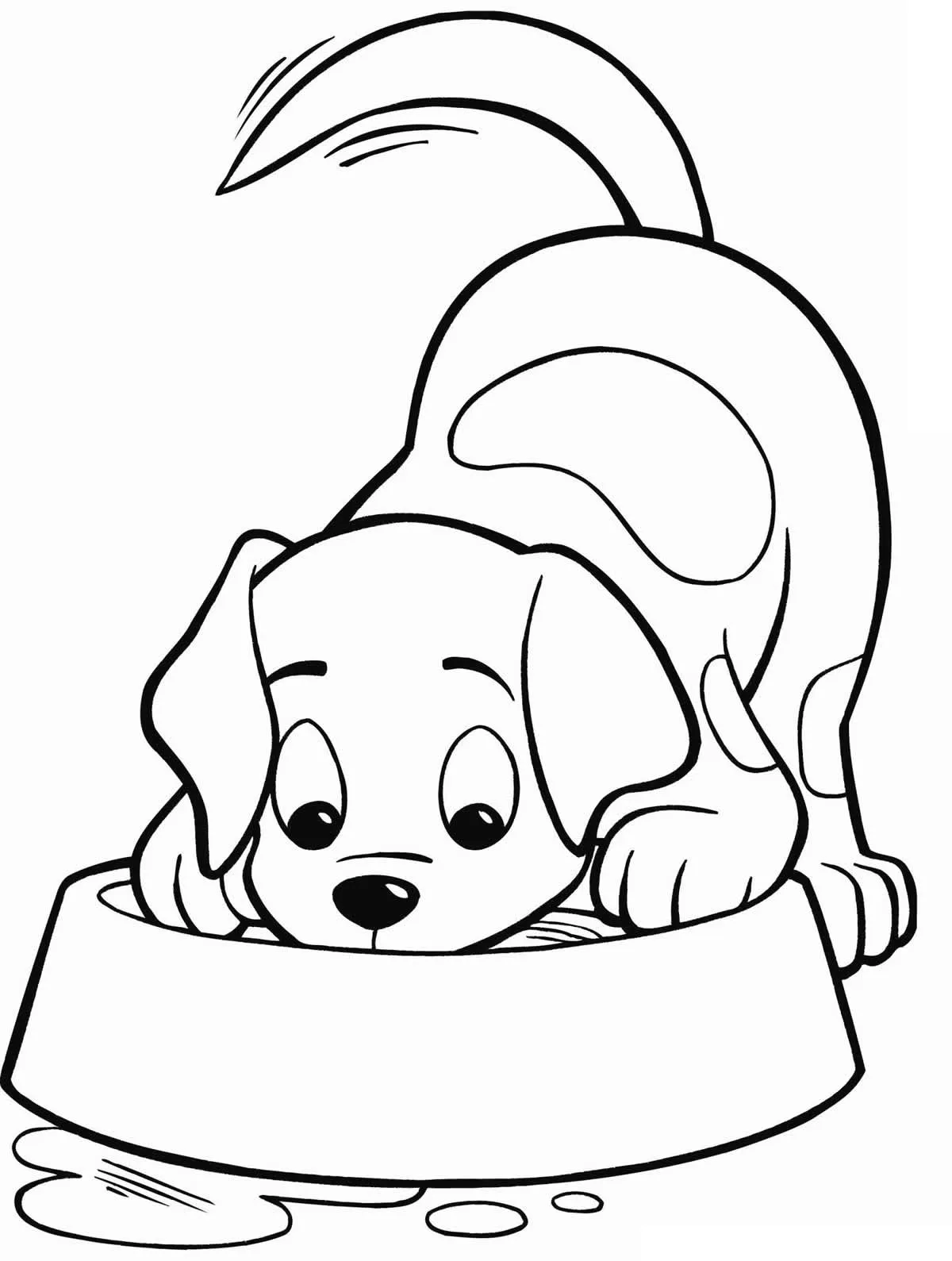 Dogs Coloring Pages – 019