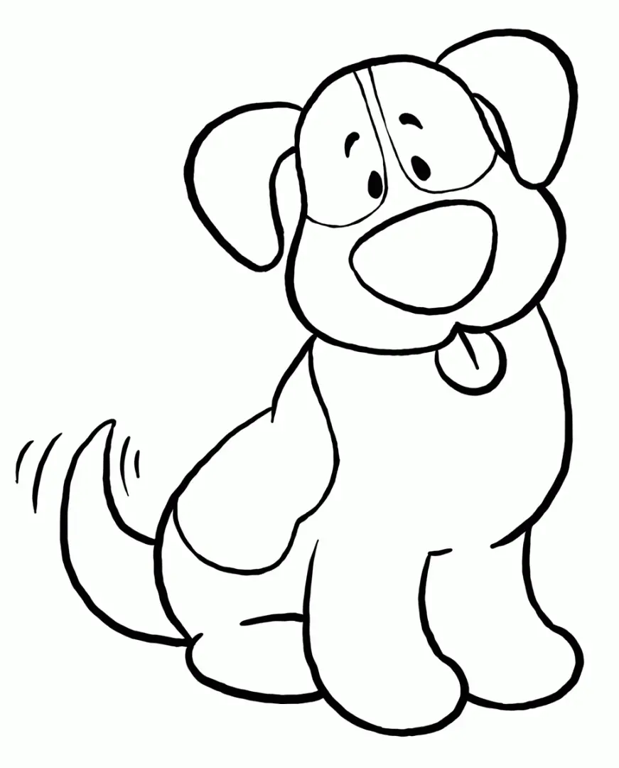 Dogs Coloring Pages – 022