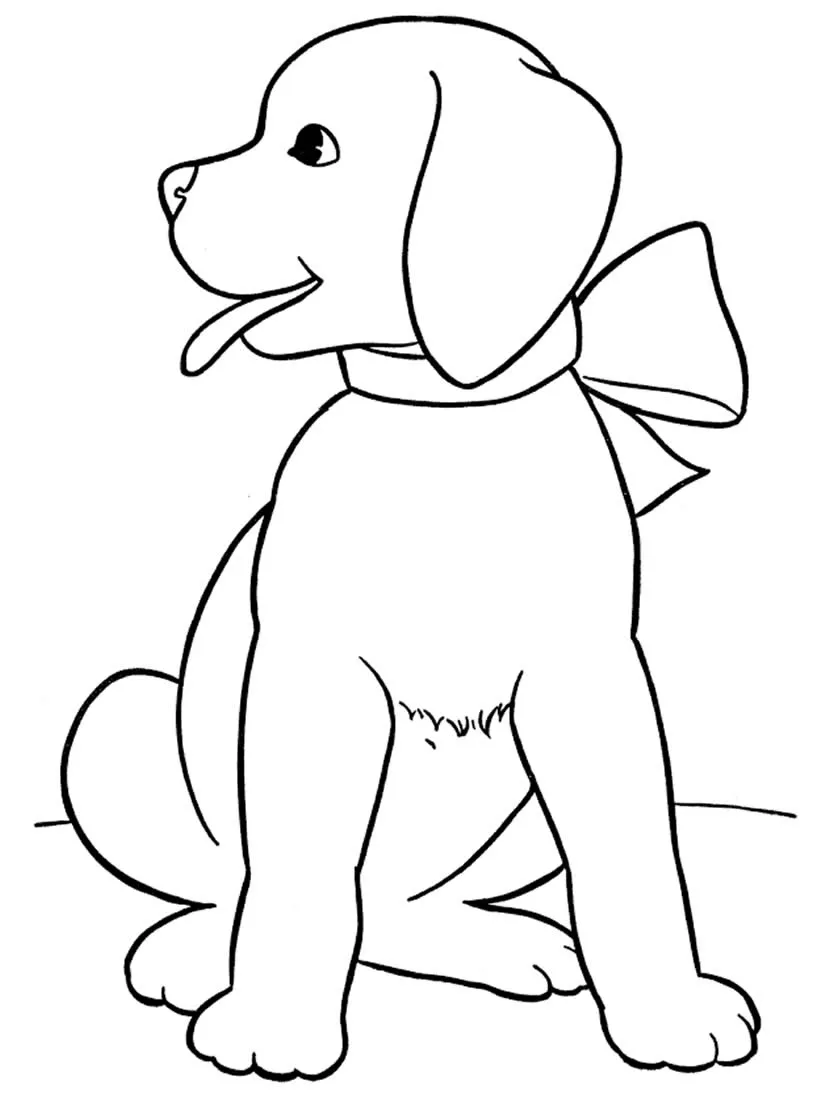 Dogs Coloring Pages – 023