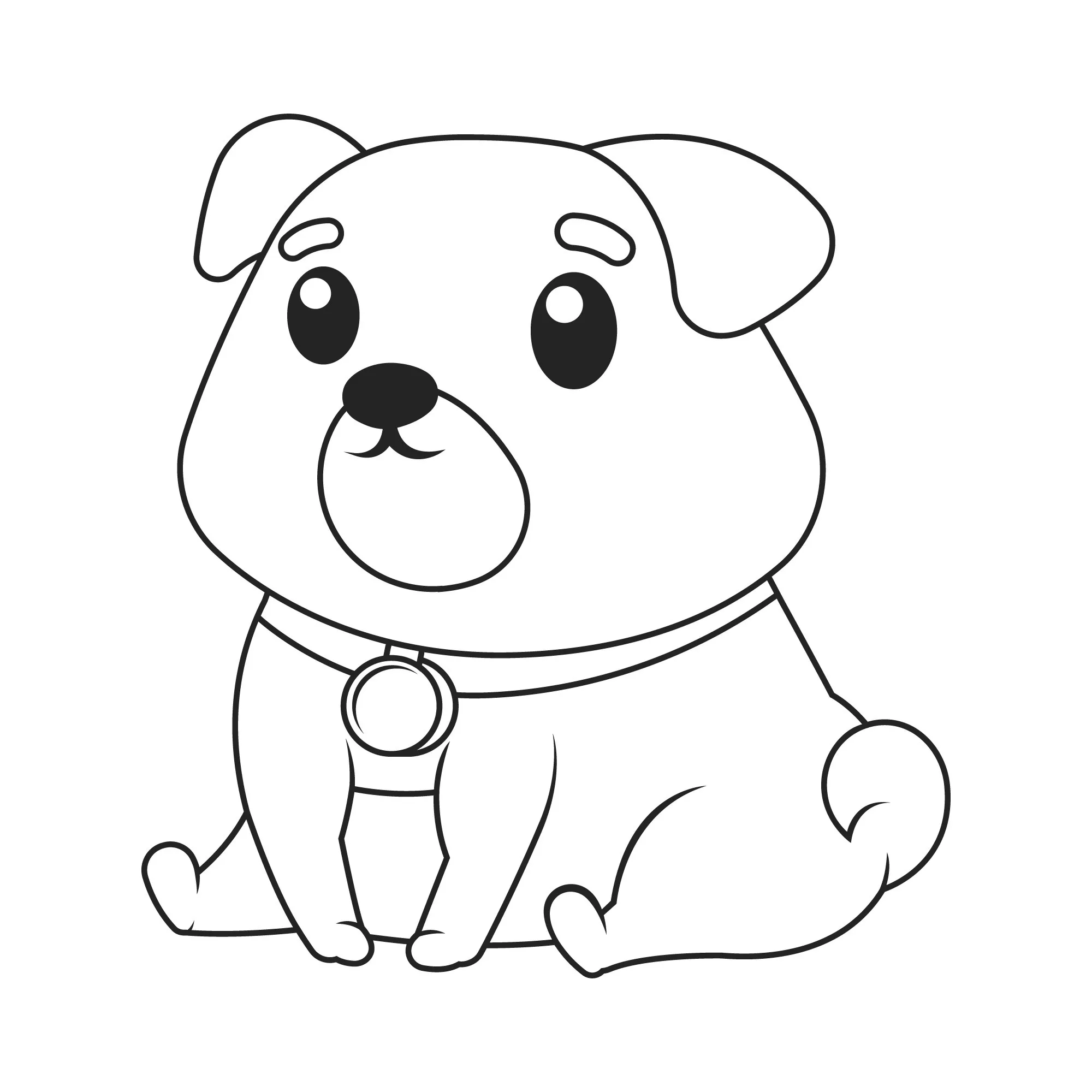 Dogs Coloring Pages – 030