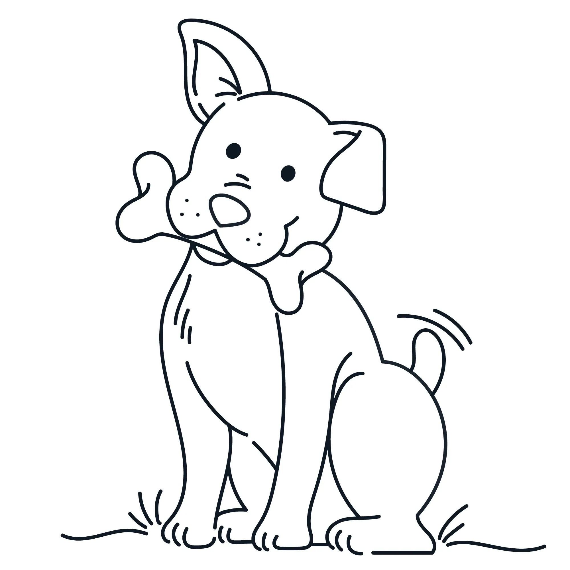 Dogs Coloring Pages – 031