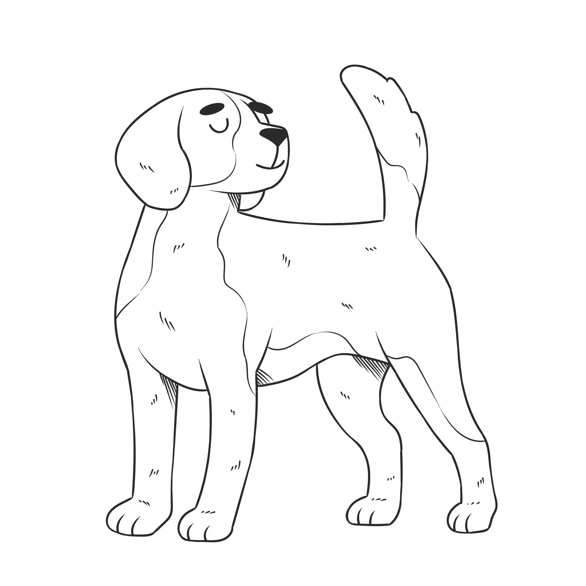 Dogs Coloring Pages – 035