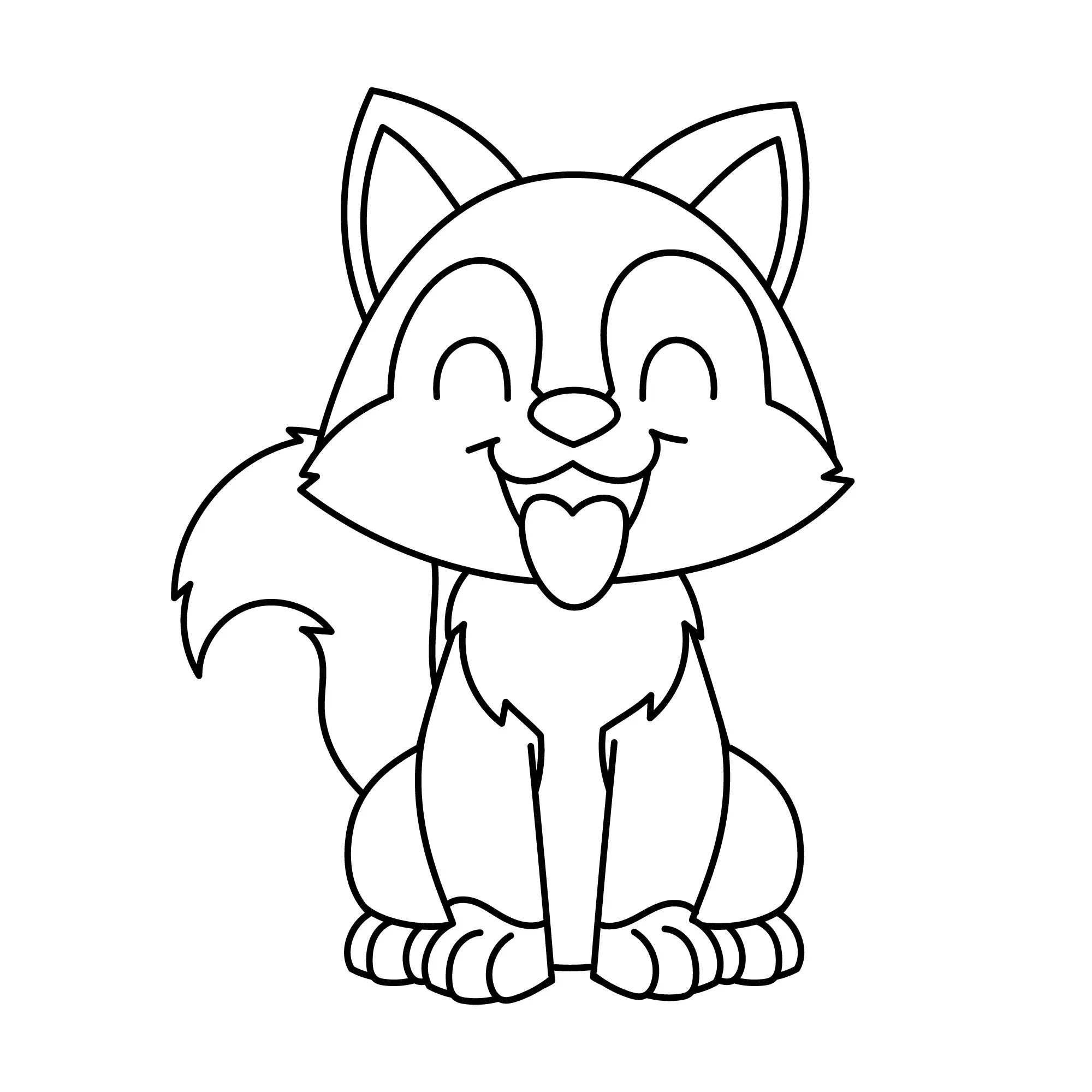 Dogs Coloring Pages – 038