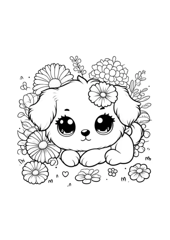 Dogs Coloring Pages – 042