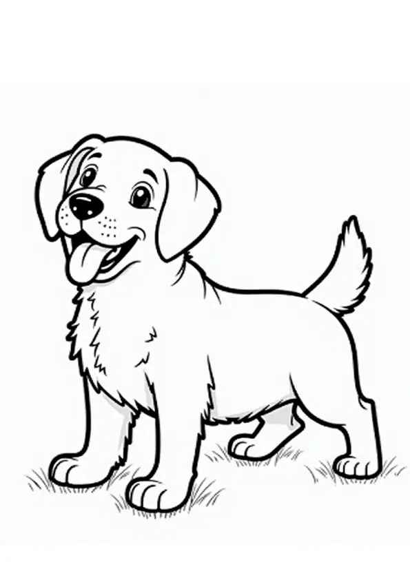 Dogs Coloring Pages – 052