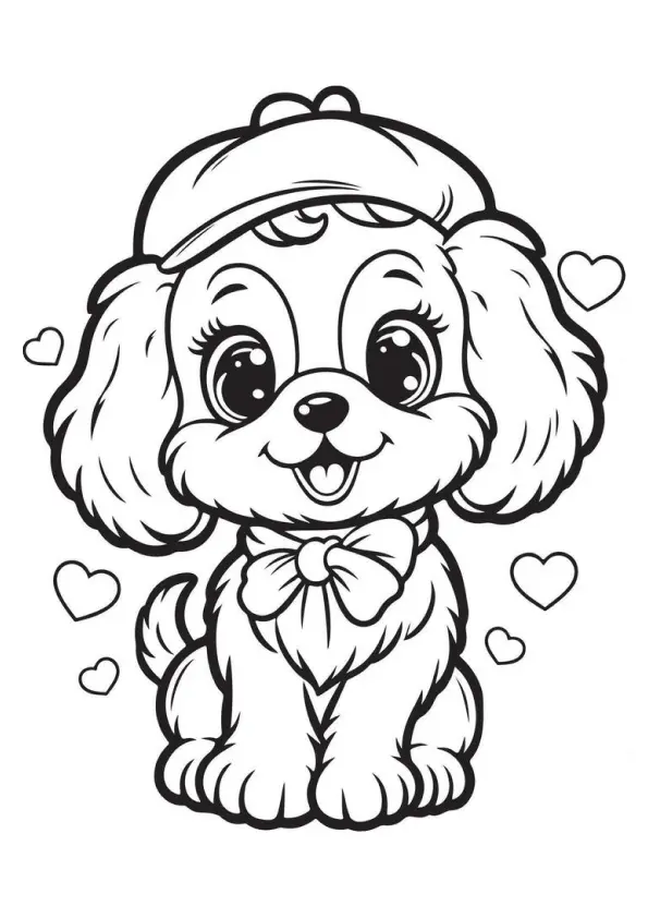 Dogs Coloring Pages – 055
