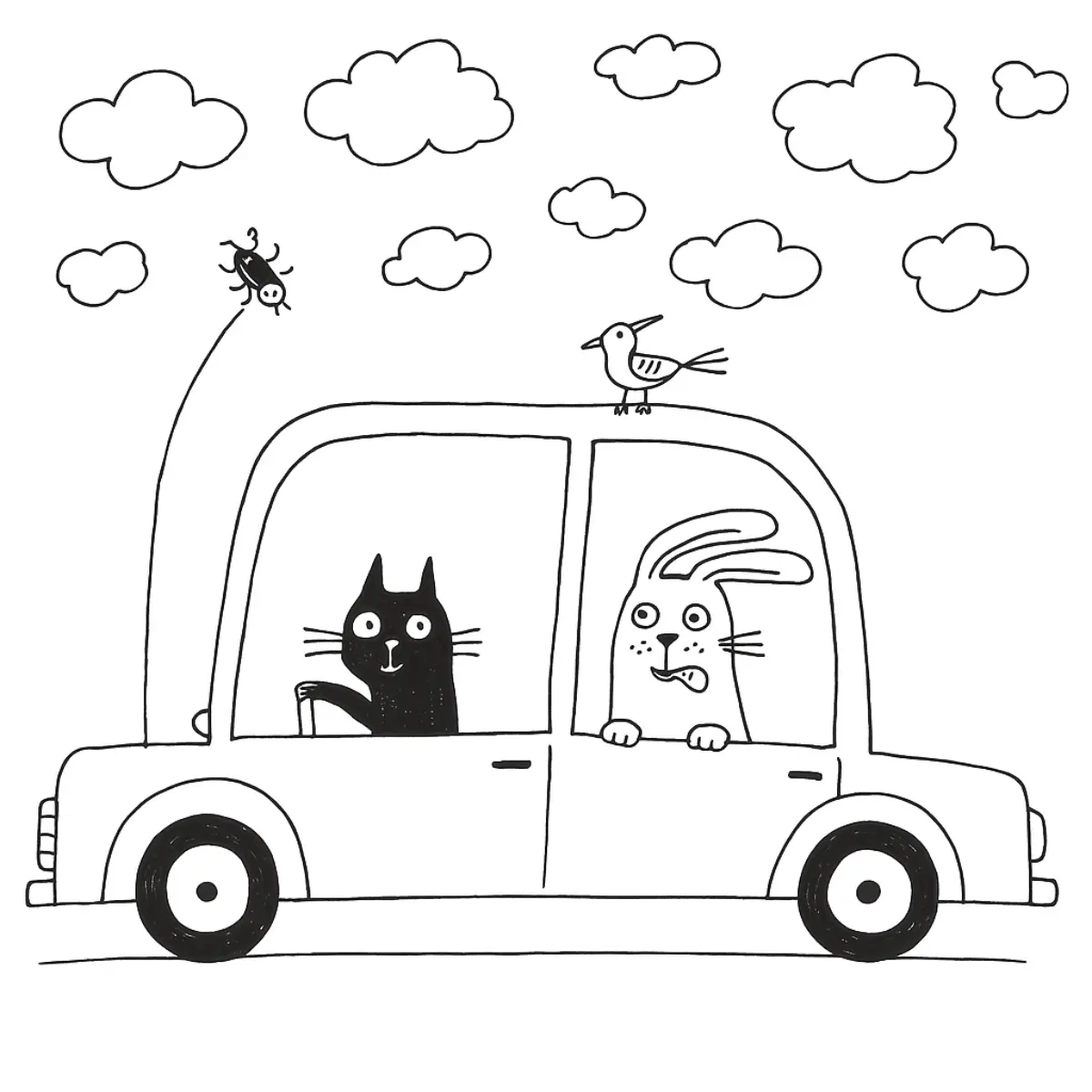 Dogs Coloring Pages – 059