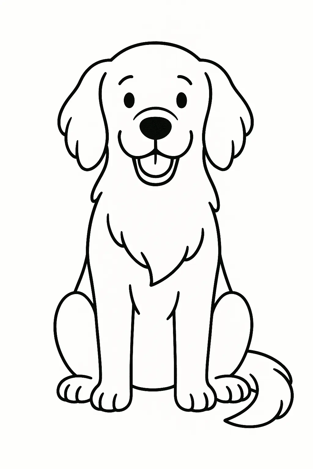 Dogs Coloring Pages – 061