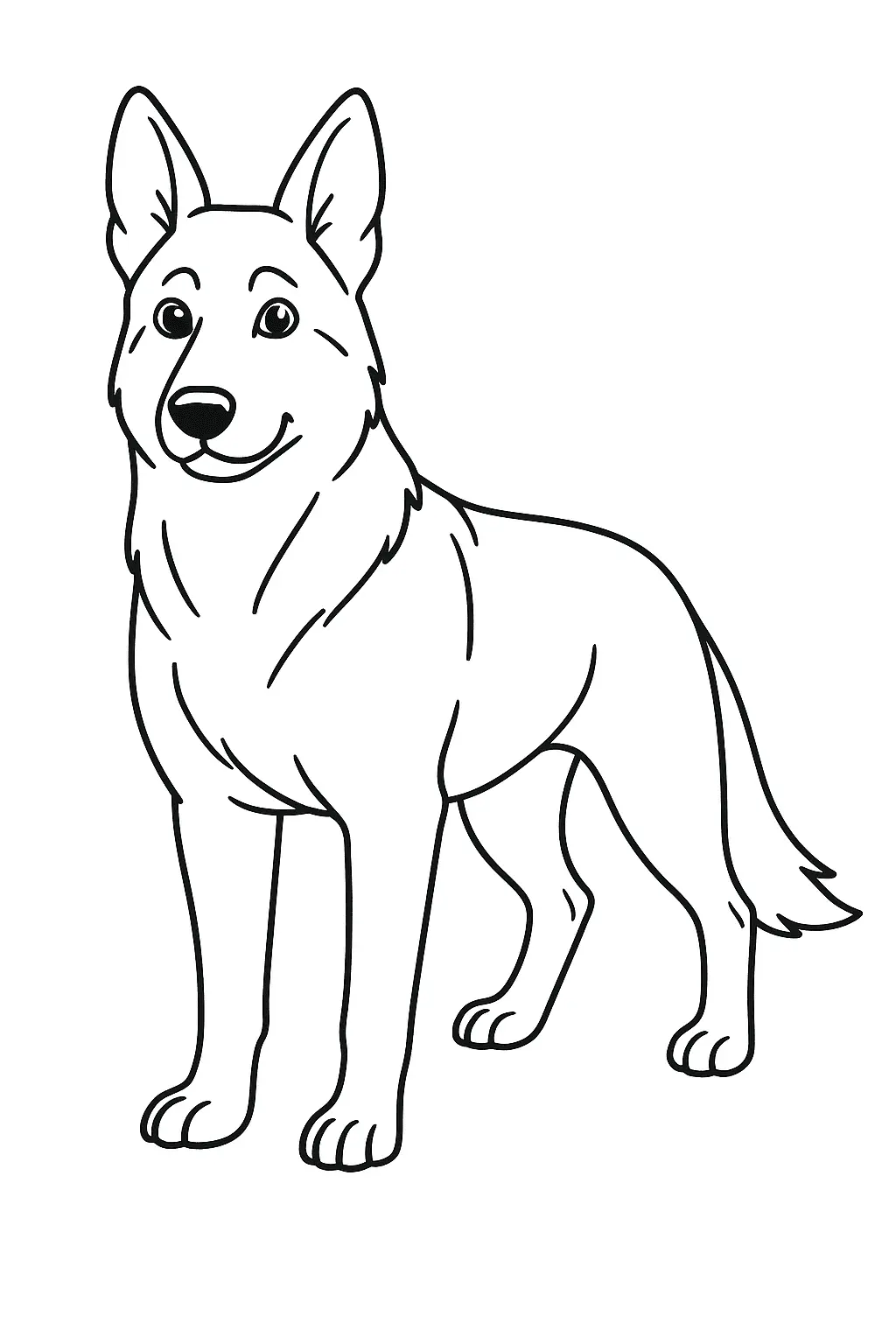 Dogs Coloring Pages – 062