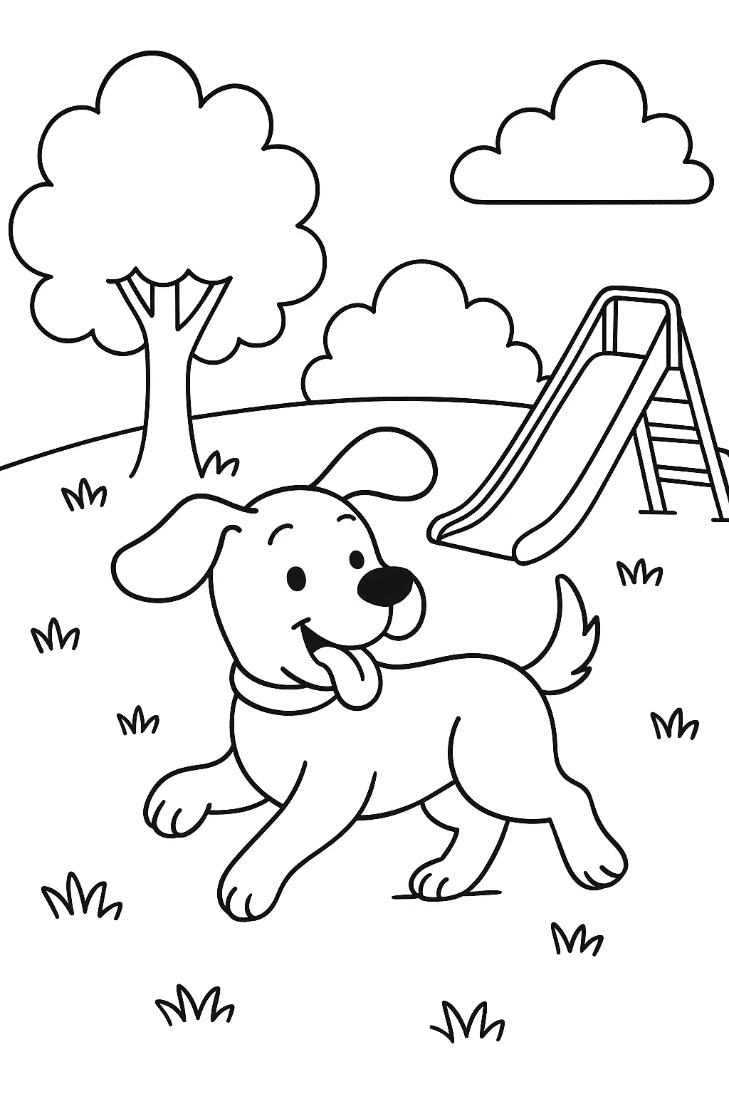 Dogs Coloring Pages – 077