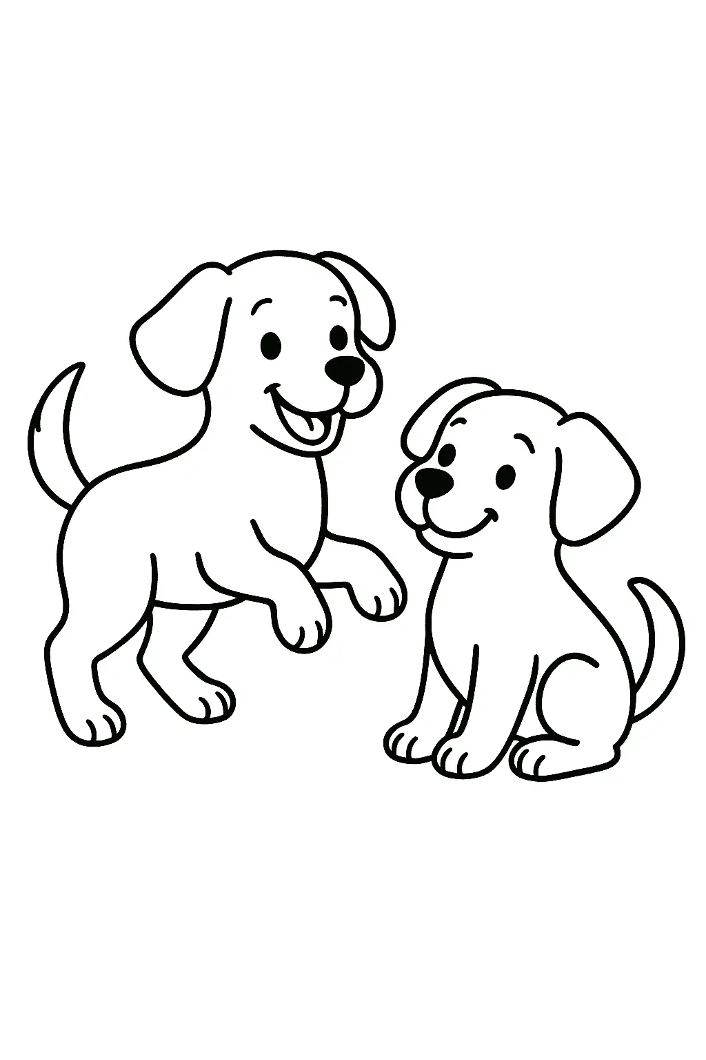 Dogs Coloring Pages – 078