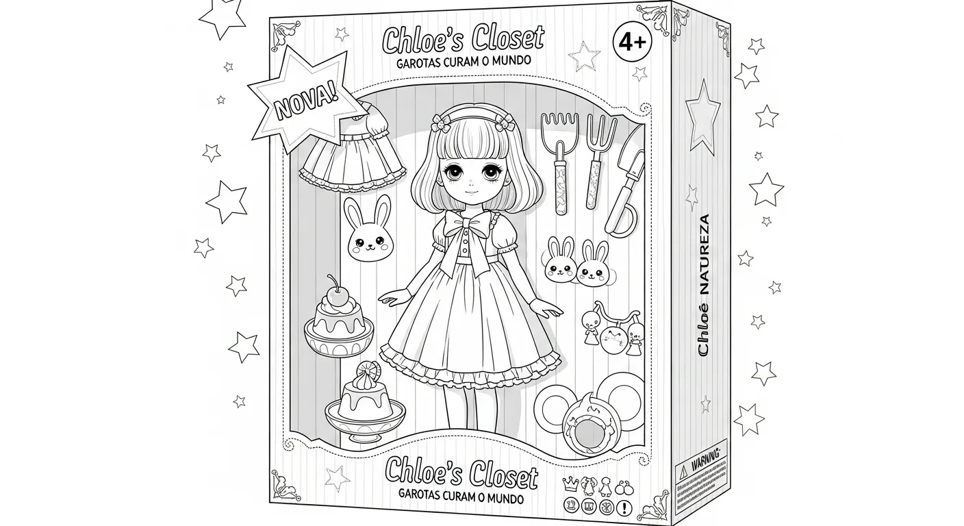 Dolls Coloring Pages – 015