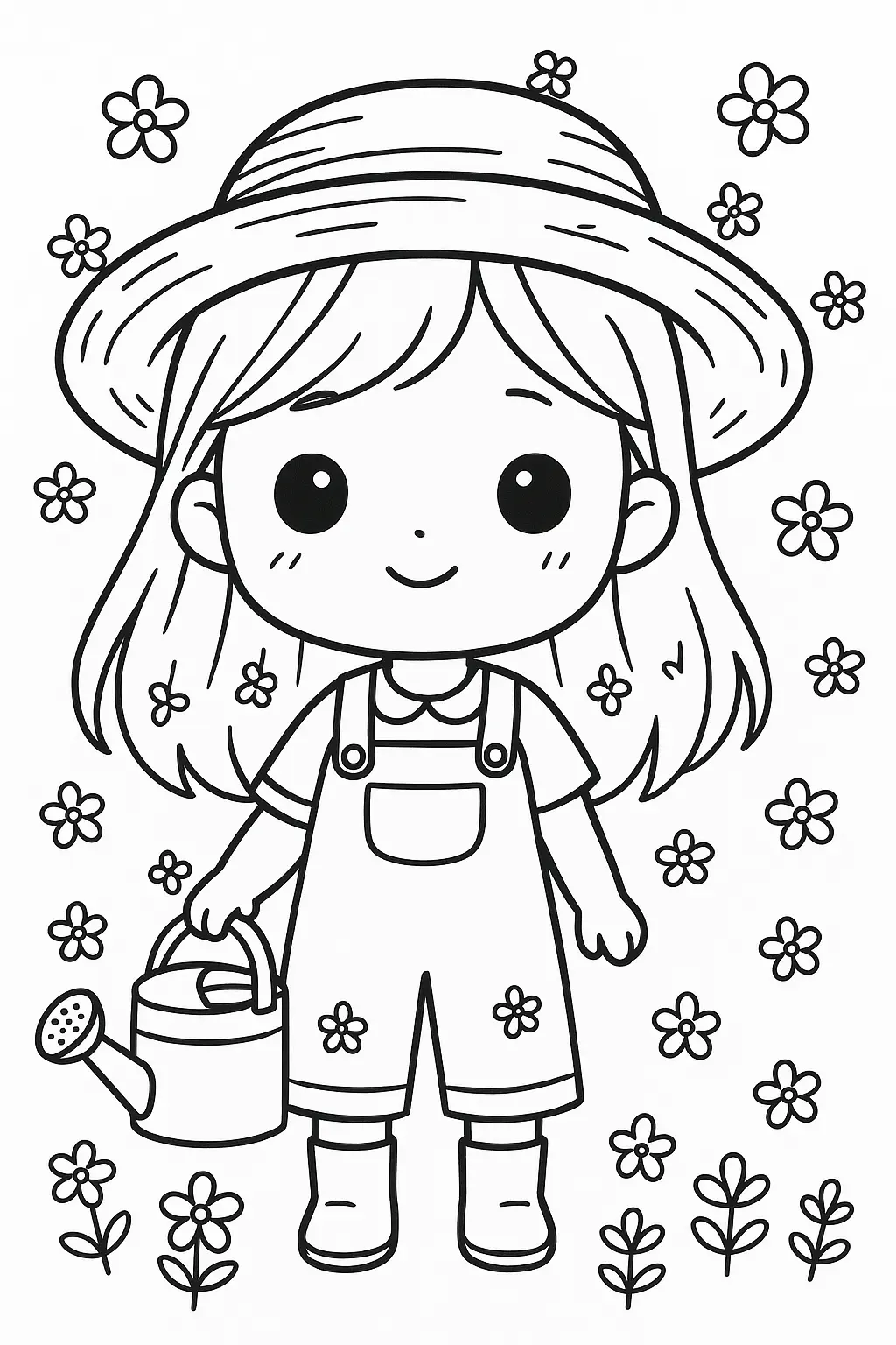 Dolls Coloring Pages – 020