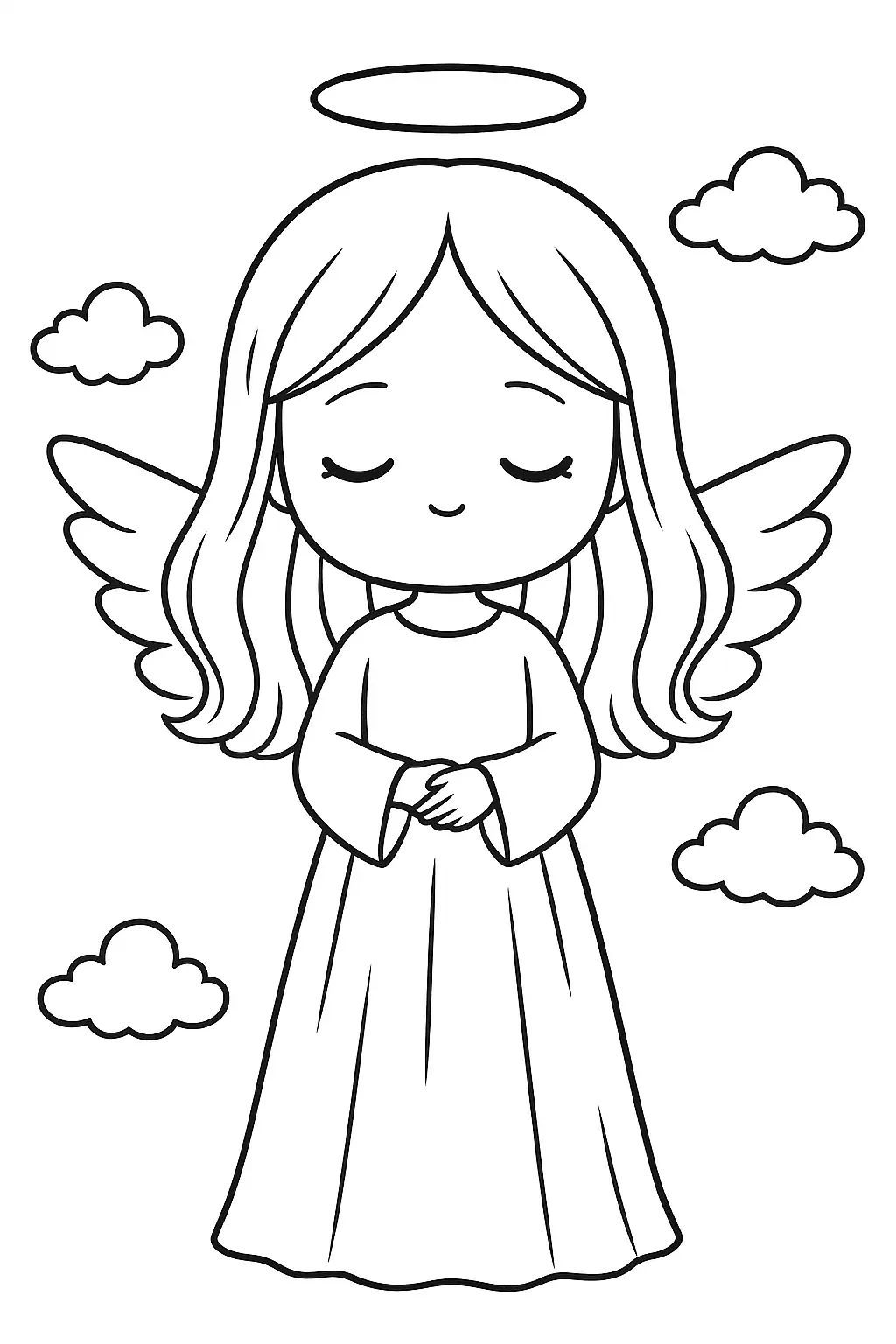 Dolls Coloring Pages – 021