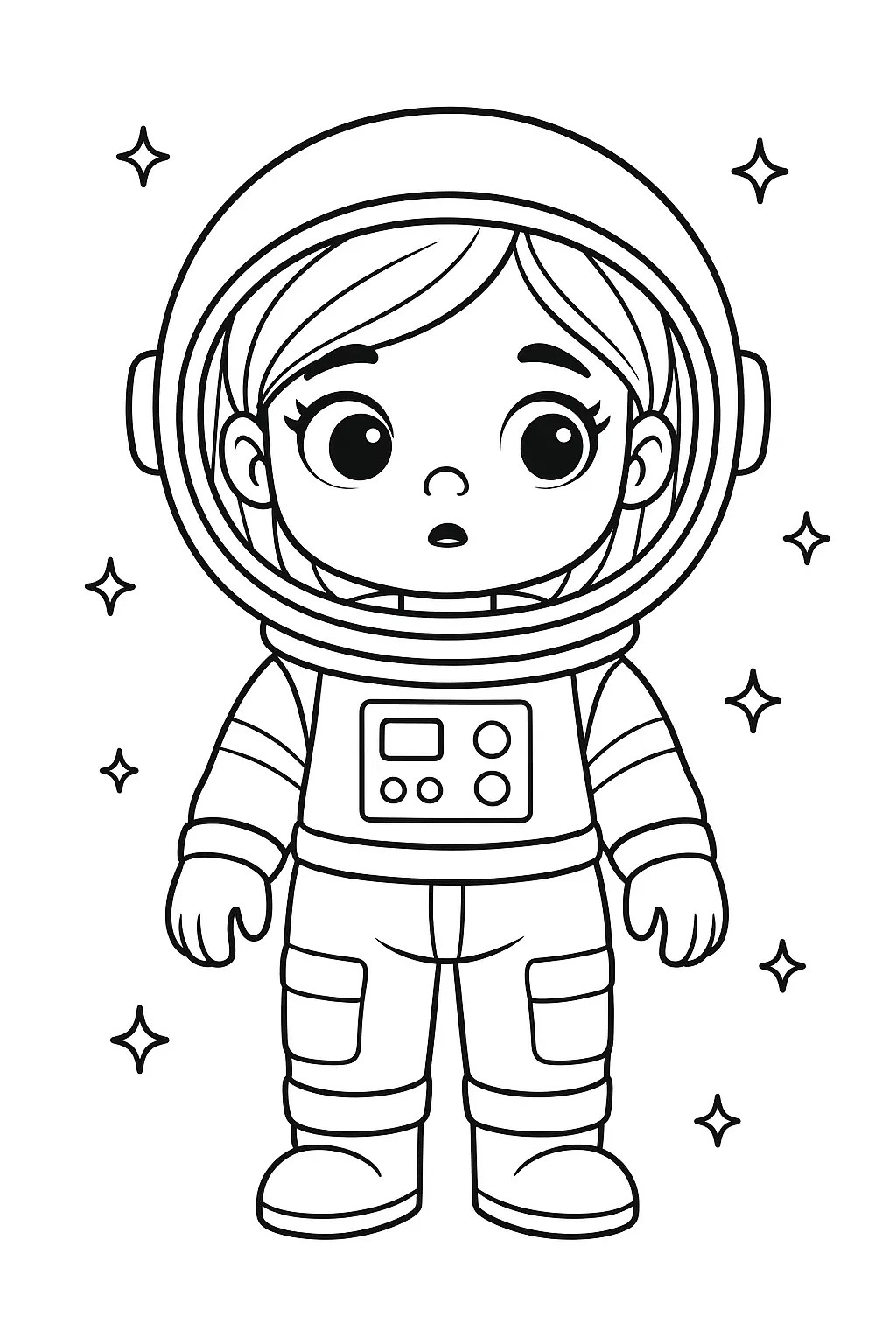 Dolls Coloring Pages – 023