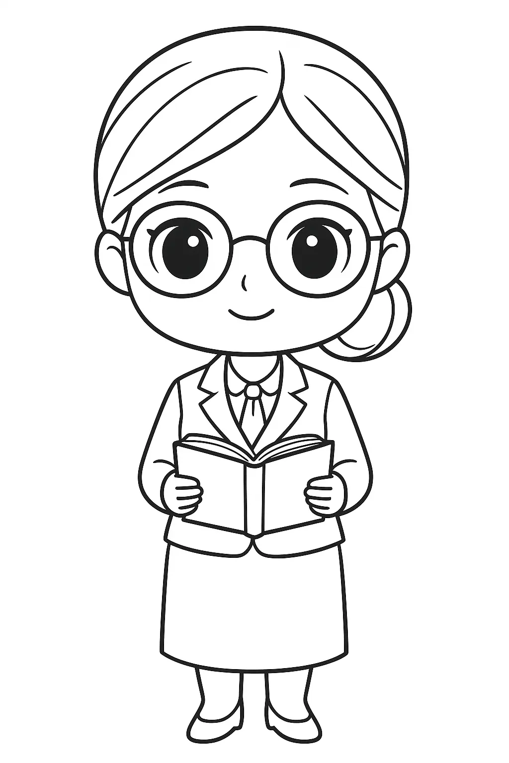 Dolls Coloring Pages – 025