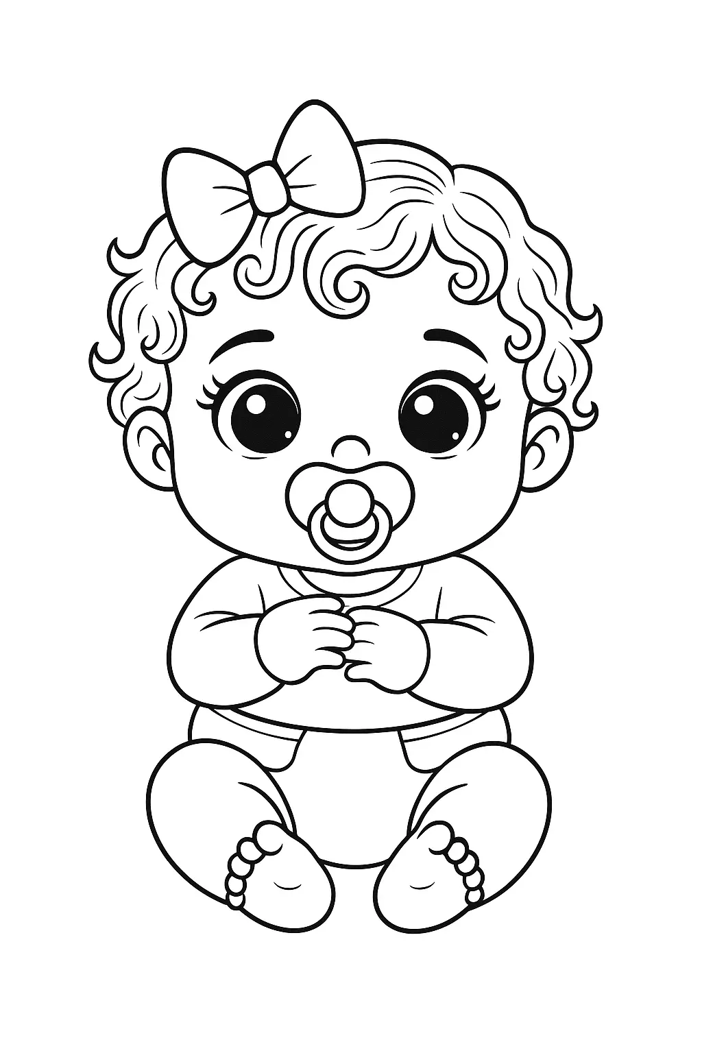 Dolls Coloring Pages – 030