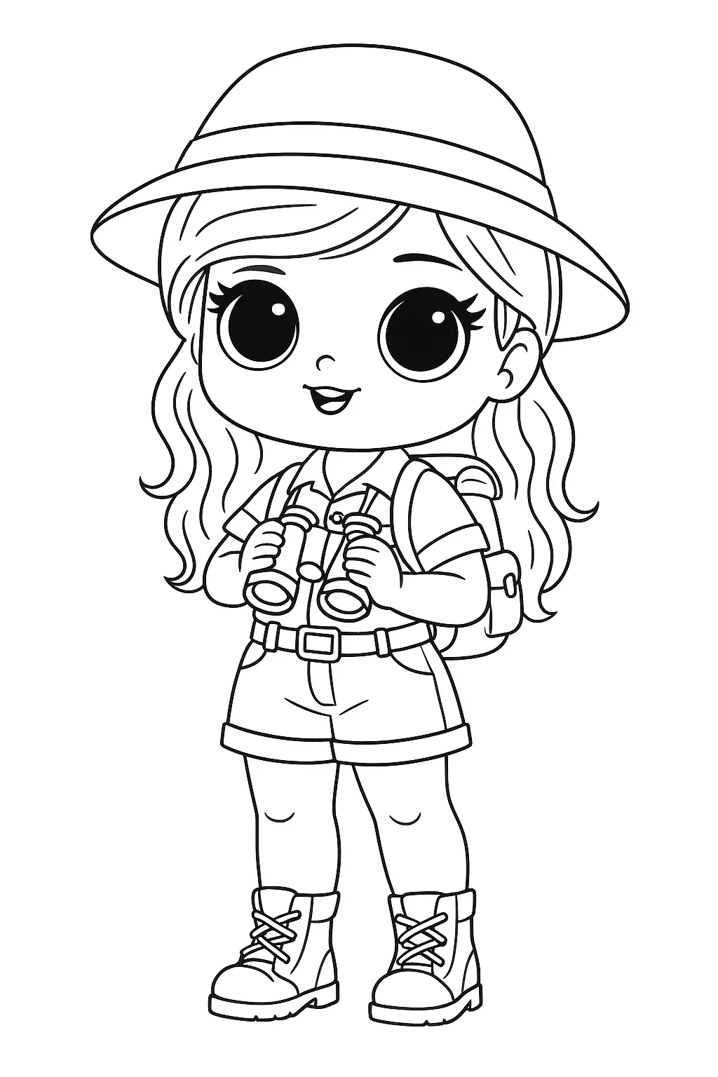 Dolls Coloring Pages – 031