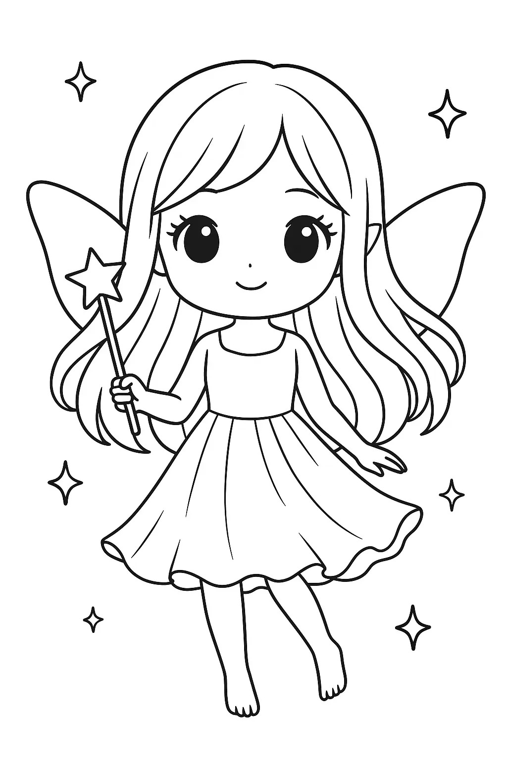 Dolls Coloring Pages – 035