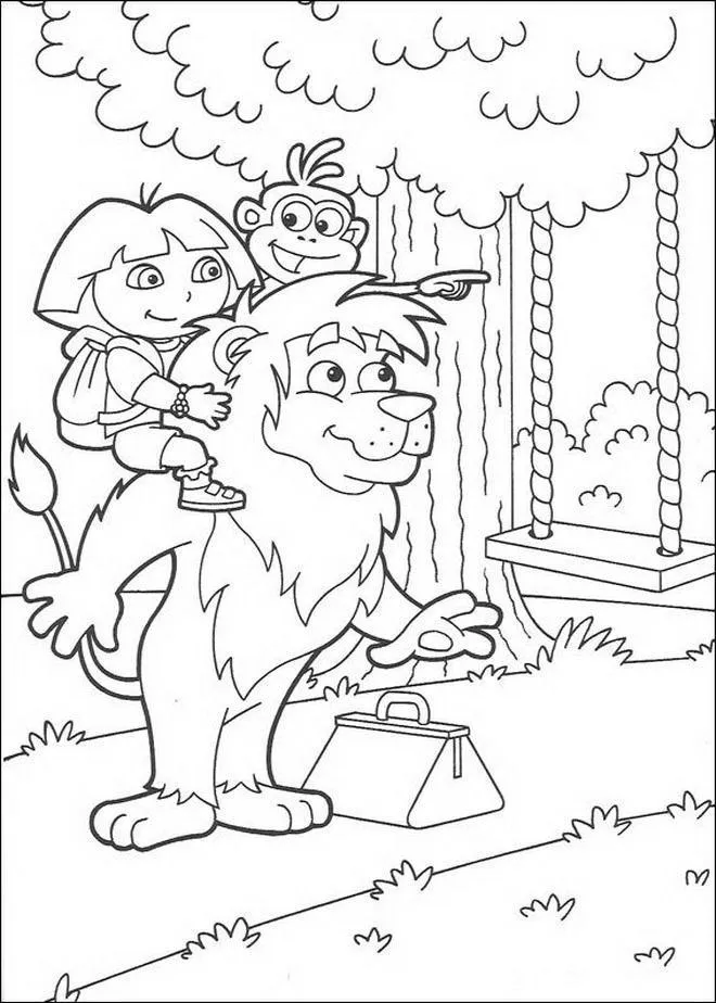 Dora Coloring Pages – 012