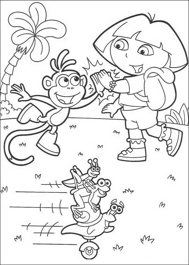 Dora Coloring Pages – 013