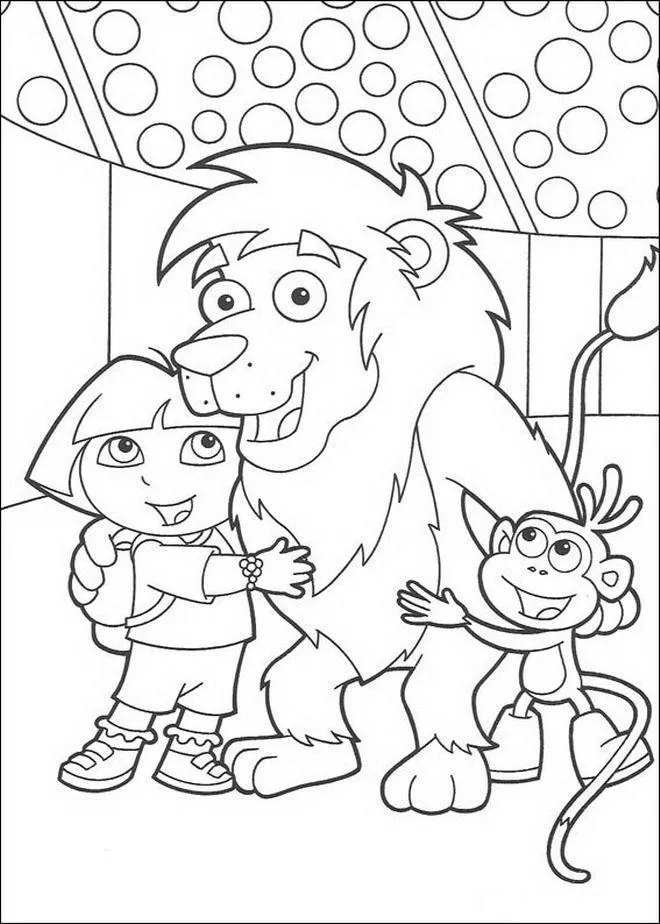 Dora Coloring Pages – 016