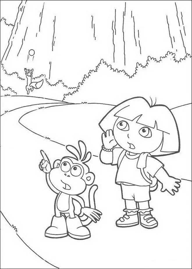 Dora Coloring Pages – 022