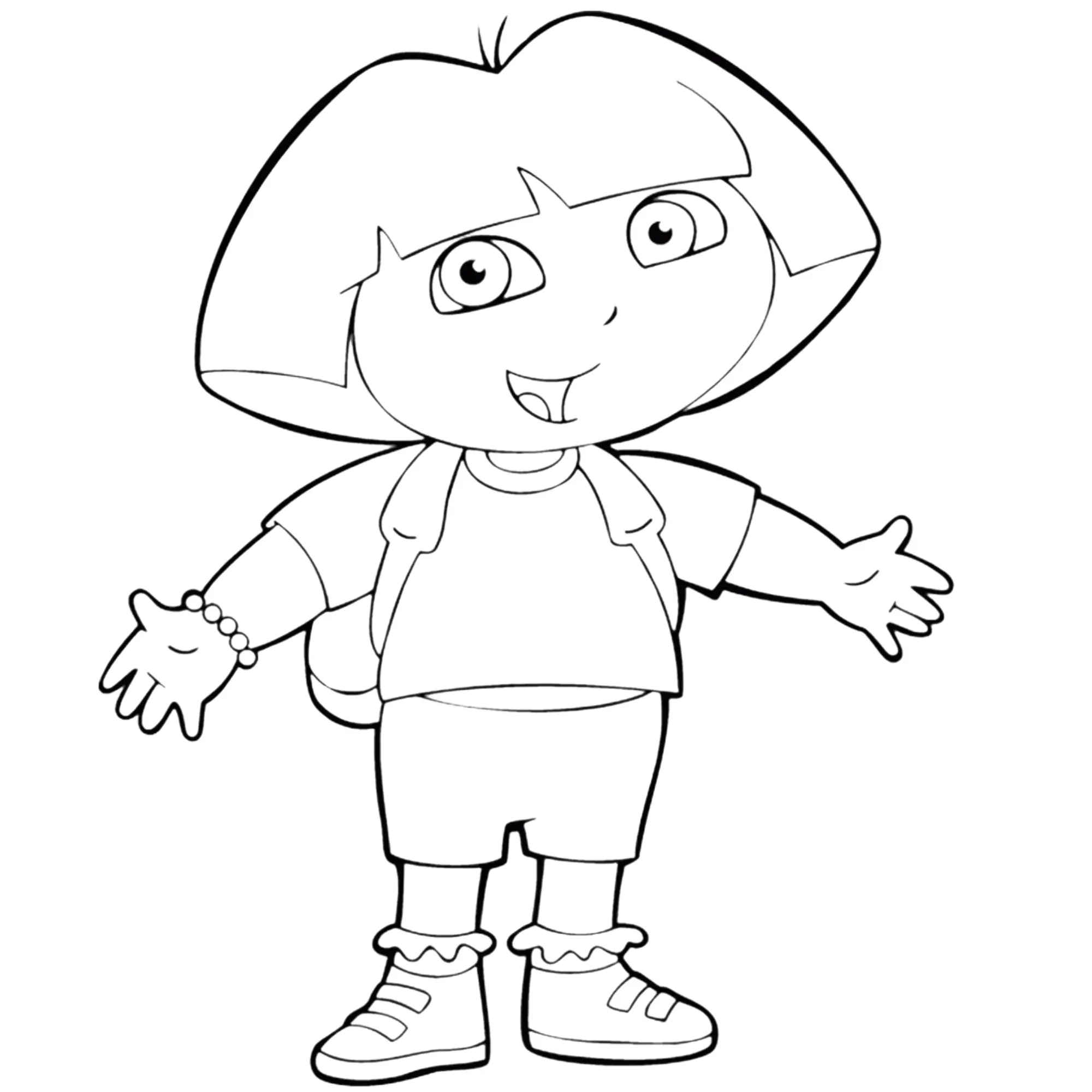 Dora Coloring Pages – 025