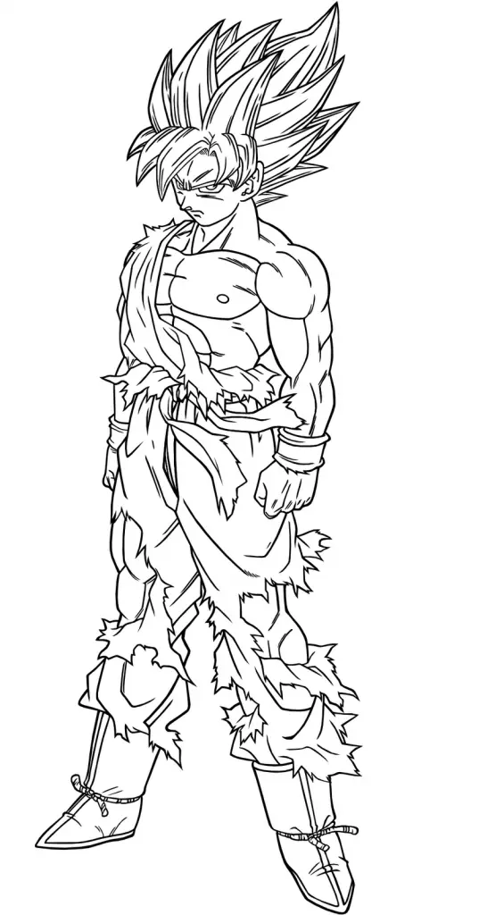 Dragon Ball Z Coloring Pages – 002