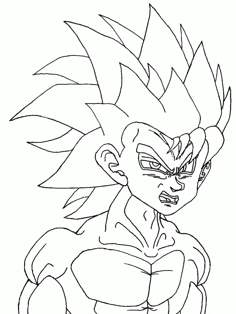 Dragon Ball Z Coloring Pages – 003