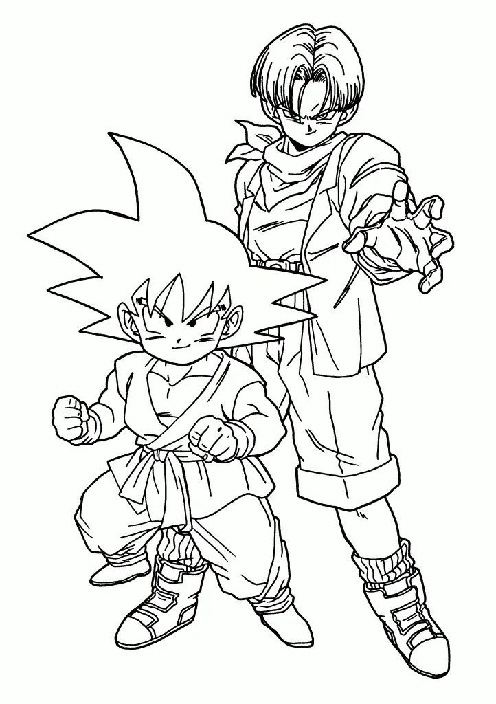 Dragon Ball Z Coloring Pages – 004