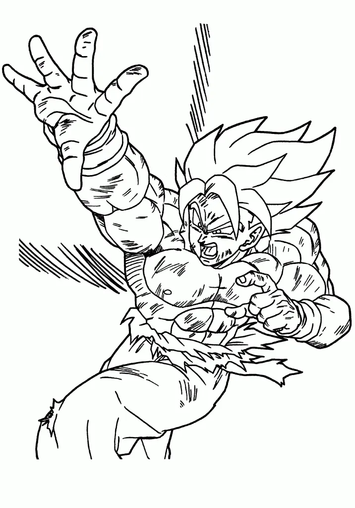 Dragon Ball Z Coloring Pages – 005