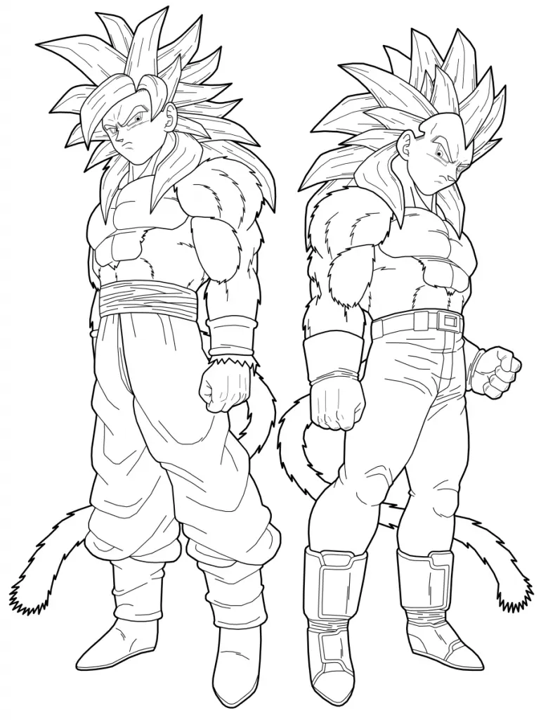 Dragon Ball Z Coloring Pages – 008