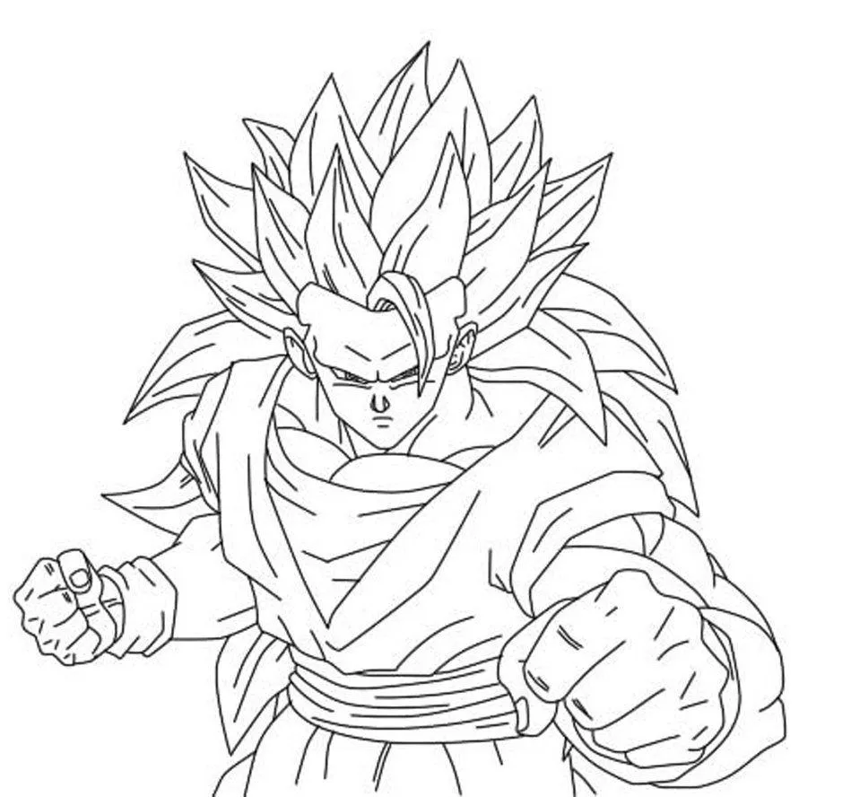 Dragon Ball Z Coloring Pages – 012