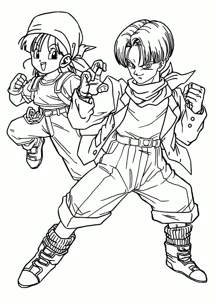 Dragon Ball Z Coloring Pages – 014