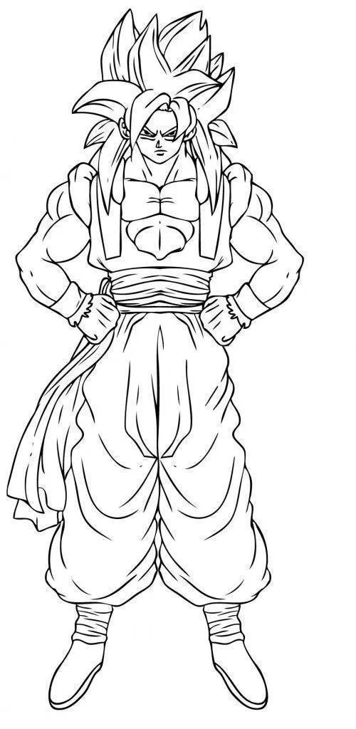 Dragon Ball Z Coloring Pages – 019