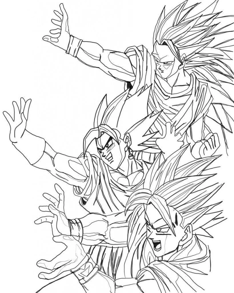 Dragon Ball Z Coloring Pages – 023