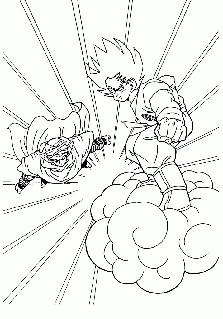 Dragon Ball Z Coloring Pages – 025