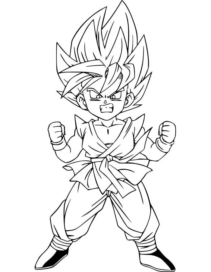 Dragon Ball Z Coloring Pages – 036