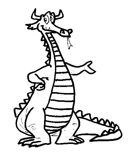 Dragons Coloring Pages – 007