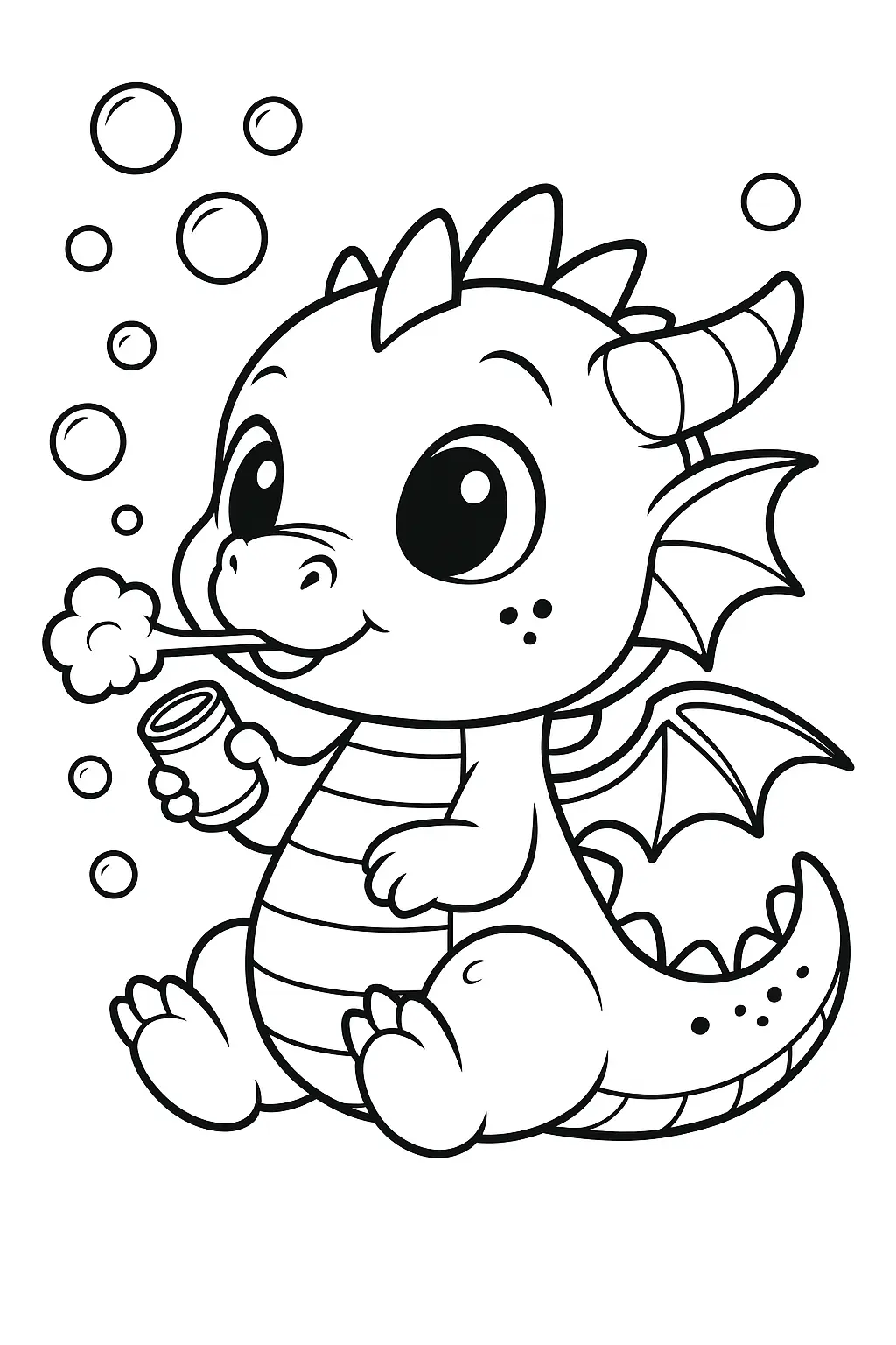 Dragons Coloring Pages – 026