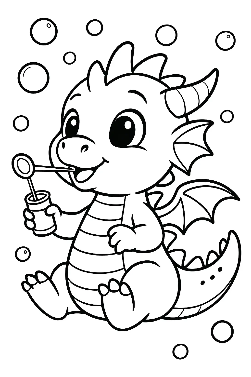Dragons Coloring Pages – 035
