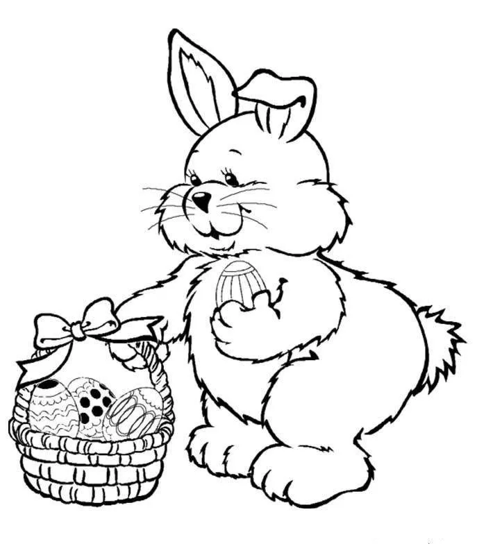 Easter Coloring Pages – 002