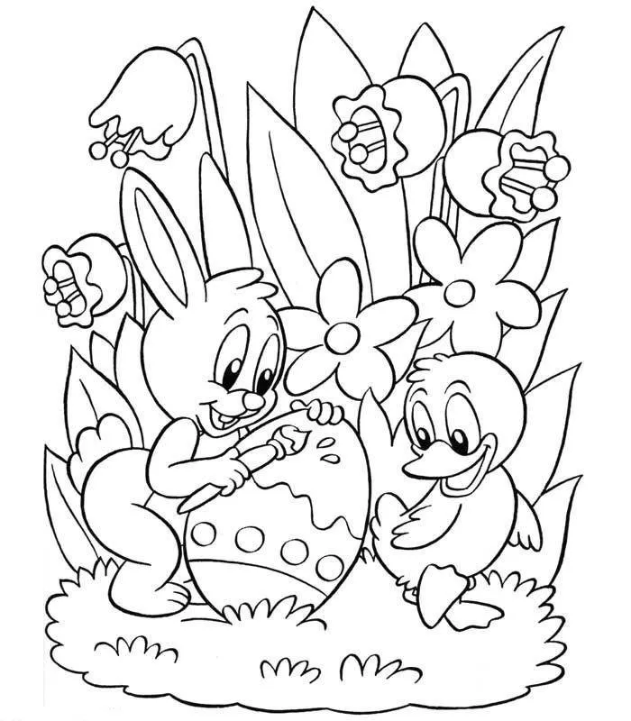Easter Coloring Pages – 006