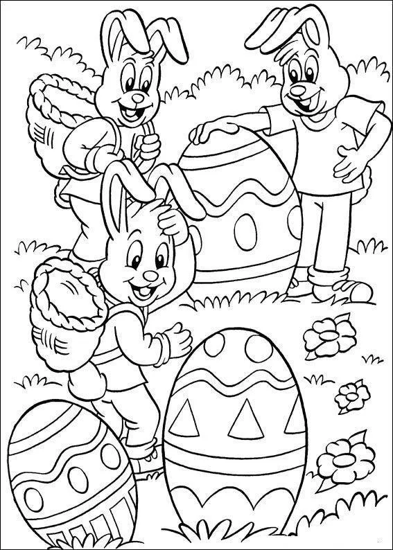 Easter Coloring Pages – 018