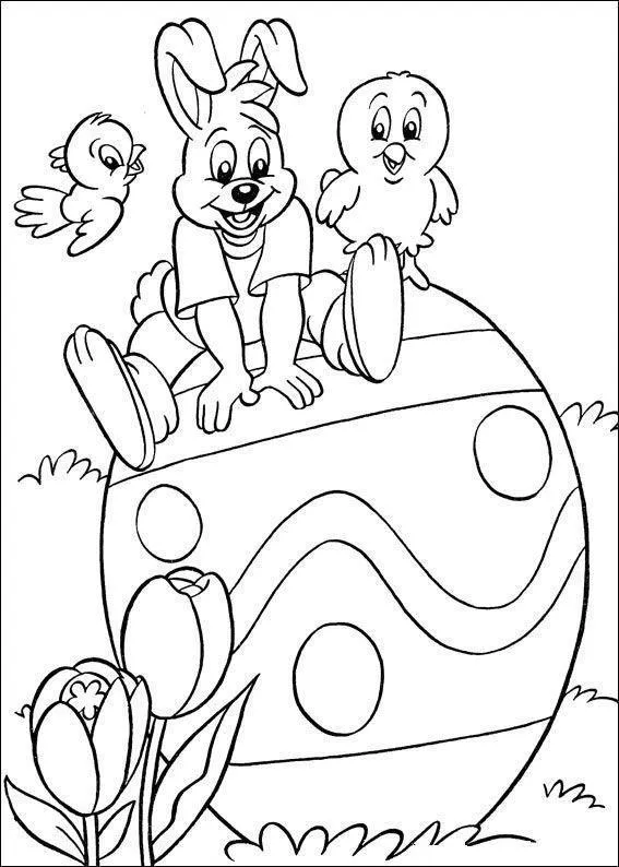 Easter Coloring Pages – 019