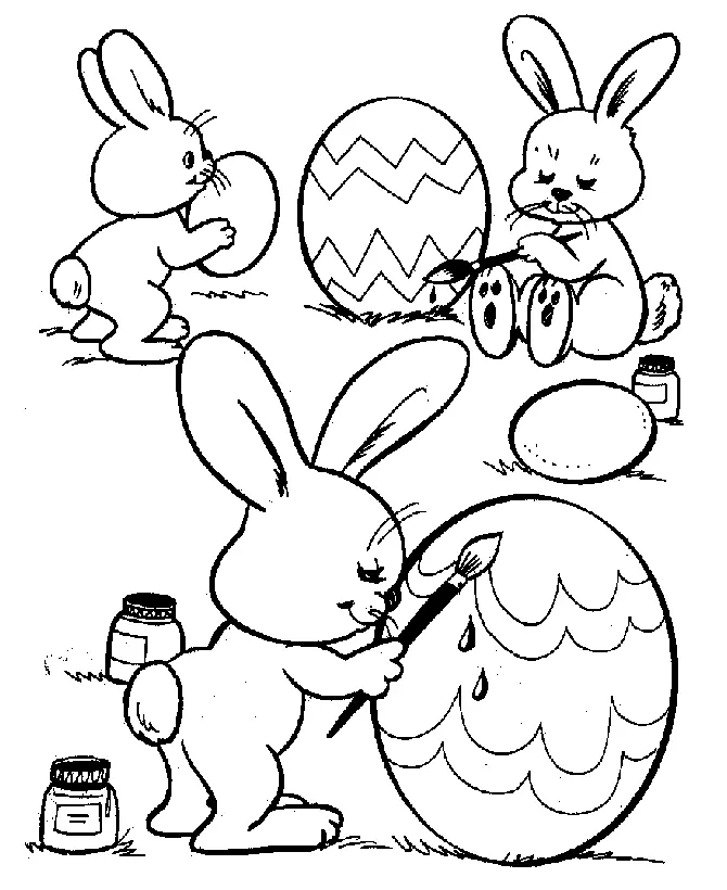 Easter Coloring Pages – 029