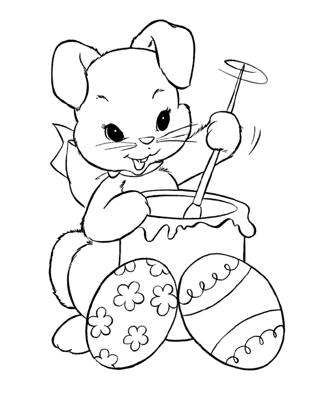 Easter Coloring Pages – 033