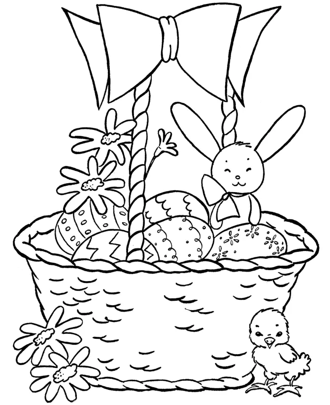 Easter Coloring Pages – 063