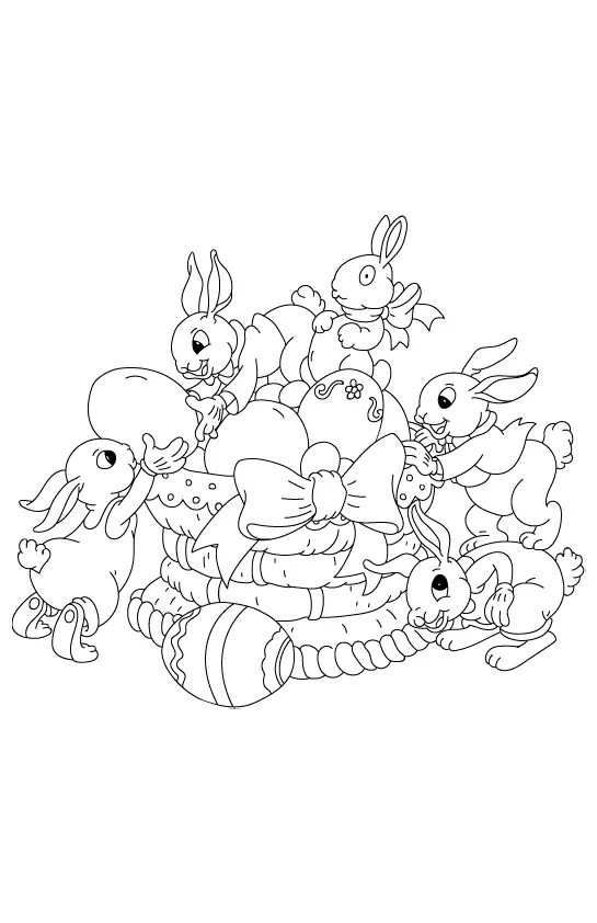 Easter Coloring Pages – 071
